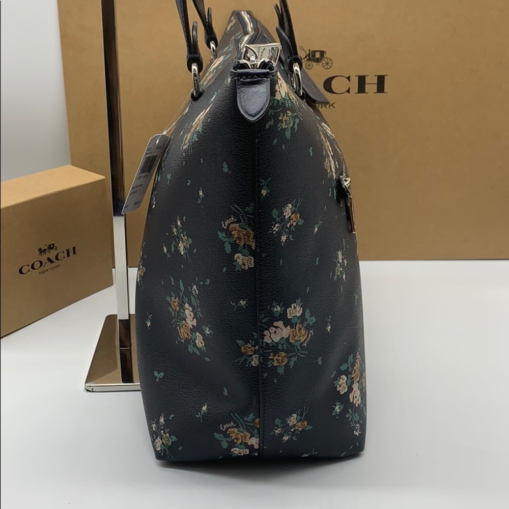 COACH GALLERY TOTE ROSE BOUQUET - Picture 5 of 16
